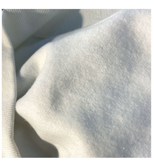 American Hiphop Bear Hoodie Women's Autumn And Winter Korean Style Loose High Street Oversize Retro Bf Preppy Style Top